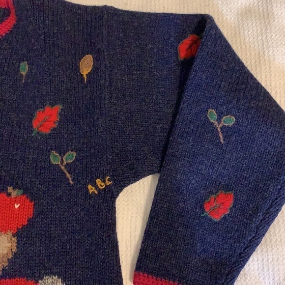 Vintage Woolrich Teddy Bear Wool Sweater, M - Picture 5 of 9